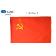 Флаг «Серп и молот» 90*145см с карманом для древка МС-6459