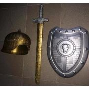 Набор рыцаря (щит,меч,шлем) 63см ИП25001
